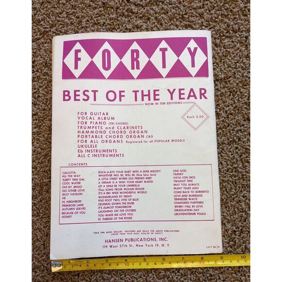 Vintage Lot 20 All-Time Hit Paraders Easy Piano Organ Solos Sheet Music - Picture 6 of 14